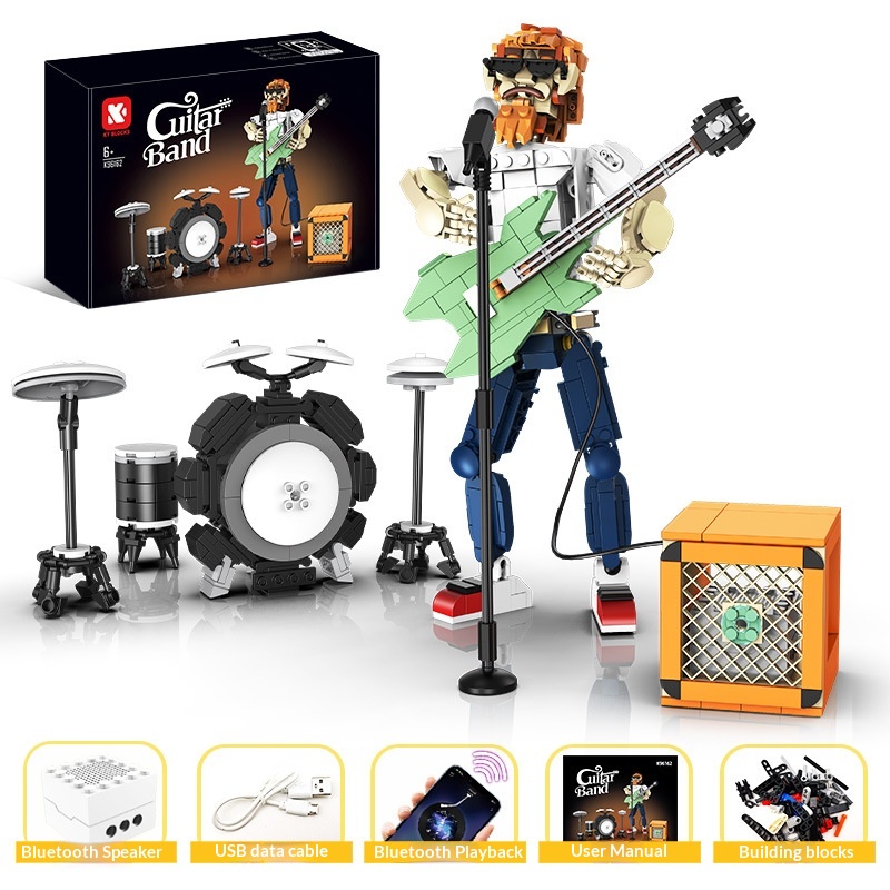 Double Remote Control Assembled Building Block Toy