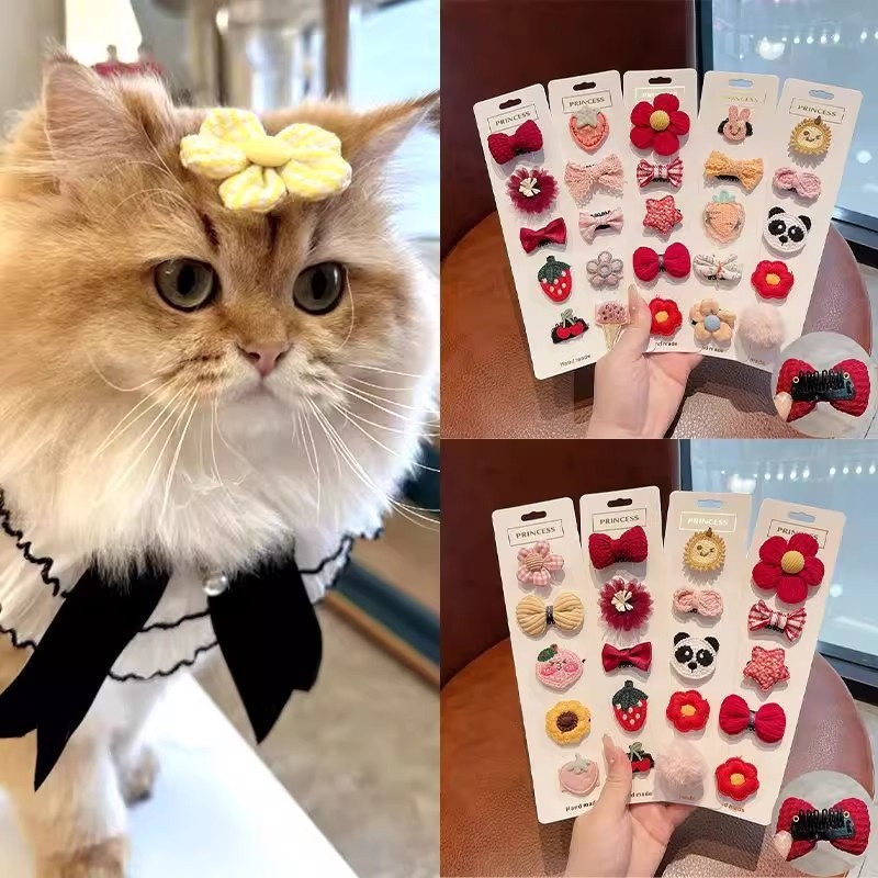 Pet Hair Clips Dog Baby Poodle Hair Accessories Cat