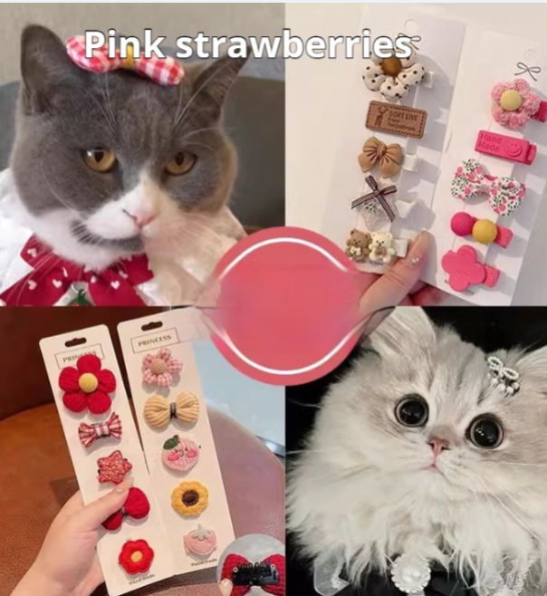 Pet Hair Clips Dog Baby Poodle Hair Accessories Cat