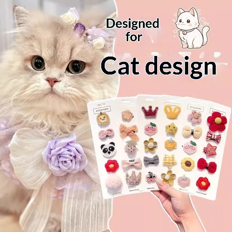 Pet Hair Clips Dog Baby Poodle Hair Accessories Cat