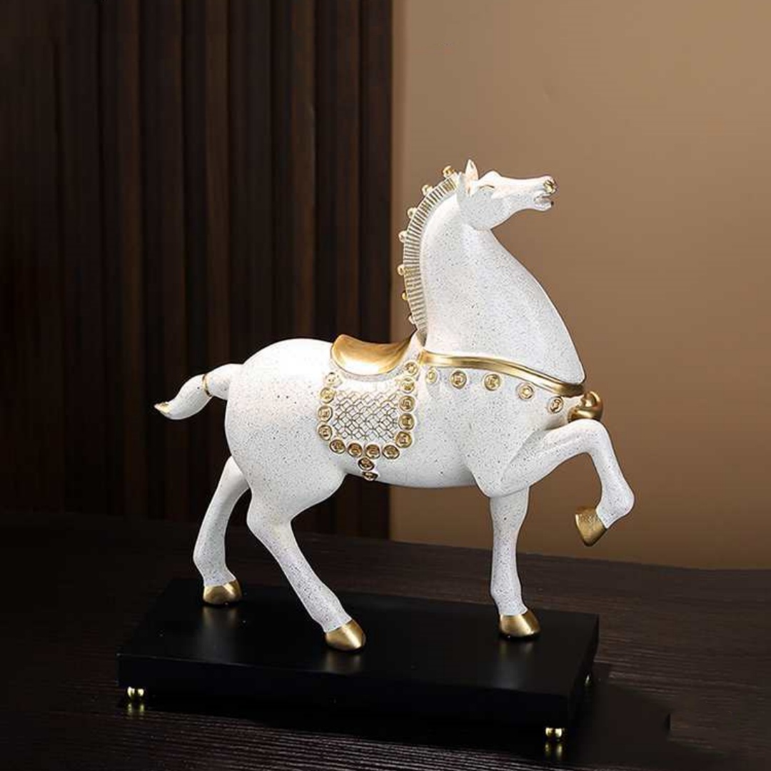 Cheval décoratif – vue d'ensemble 3 coloris