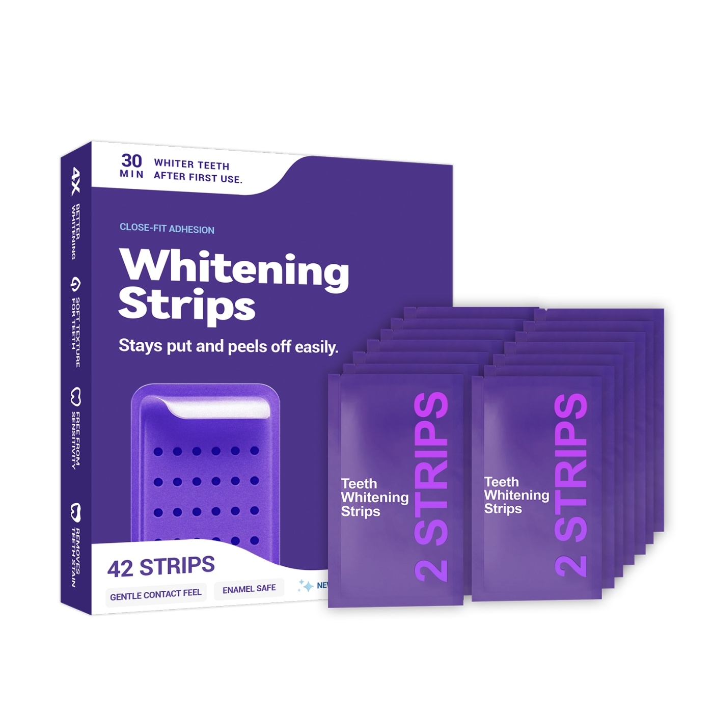 Purple Whitening Tooth Patch