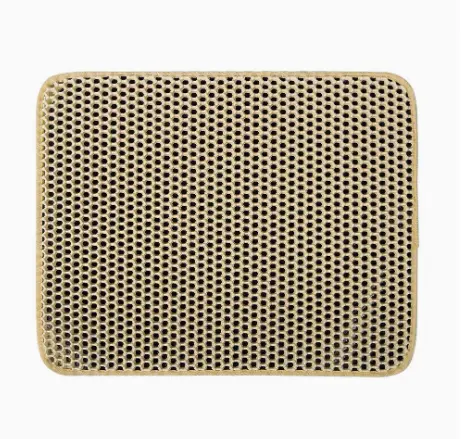 Cat Litter Mat Pet Solid Color Waterproof Cat Litter Mat Easy Clean Scatter