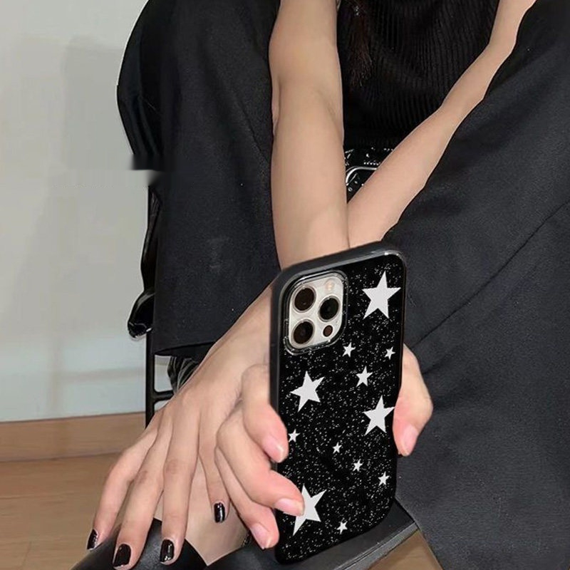 Niche Starry Sky Creative Silicone All-Covering Phone Case