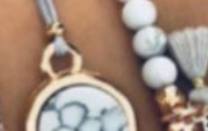 New Geometric Turquoise Beaded Bracelet Set