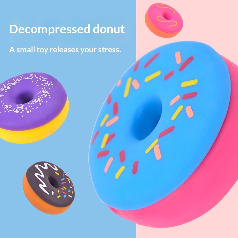 Japan-Korea Style Creative Stress-Relief Toy Squeezeable Donut