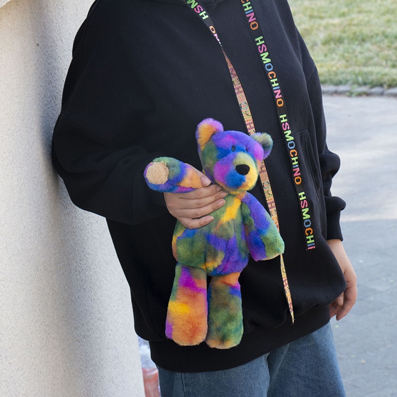 Colorful Bear Rainbow Doll Plush Toy