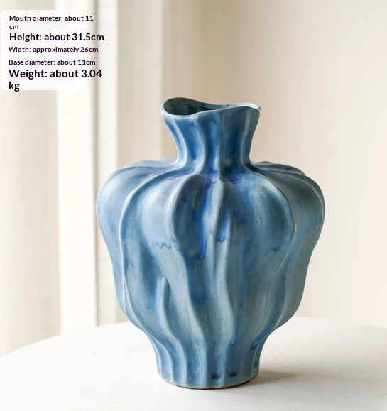 Specifications: Cloud Blue Pottery Shadow - Ceramic Vase Ornaments