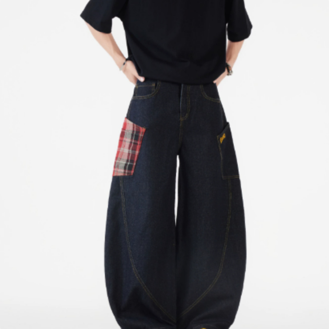 Men's Straight-Leg Versatile Loose Long Pants