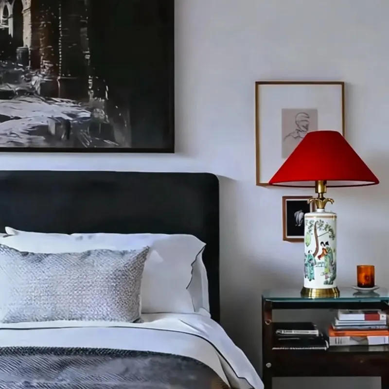 New Chinese-style Ceramic Table Lamp