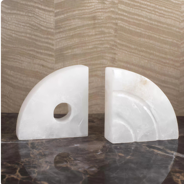 Marble Bookends, Set of 9 Styles