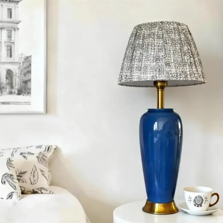American-style Table Bedroom Bedside French-style Living Room Smart Table Lamp