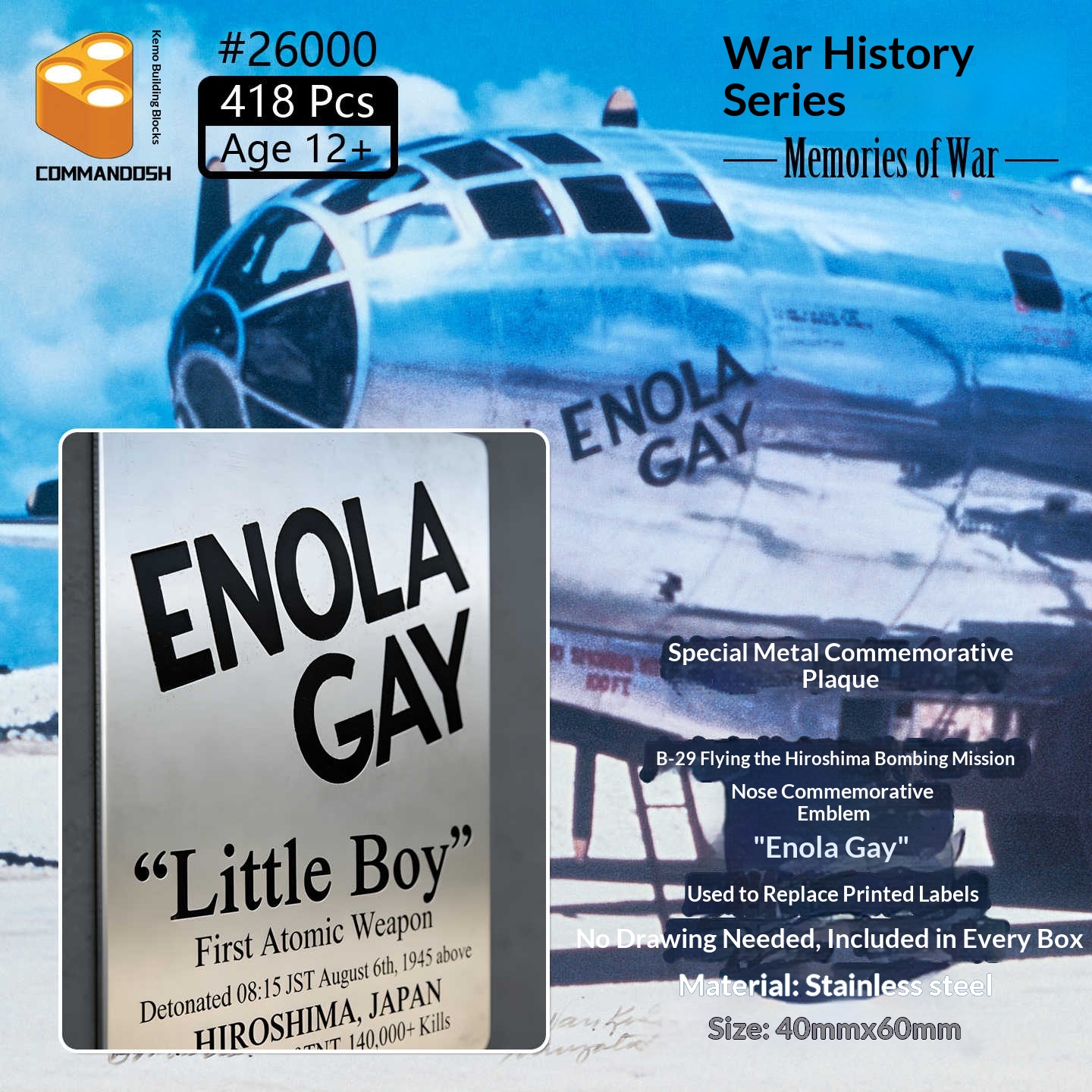 Full-version Historical Assembling Toy