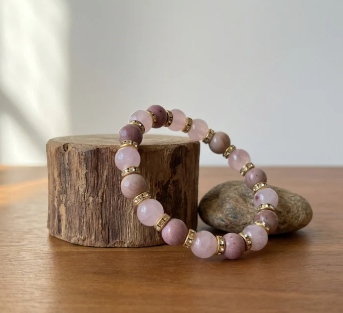 Fashion Tiger Eye Amethyst Bracelet