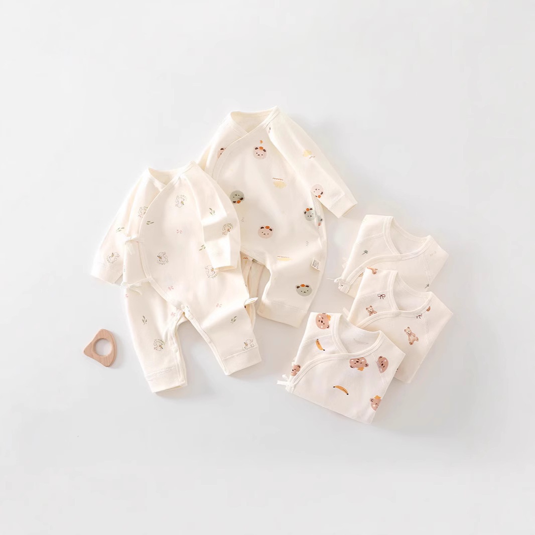 Newborn Four-Season Butterfly-Style Clothes Baby Clothing