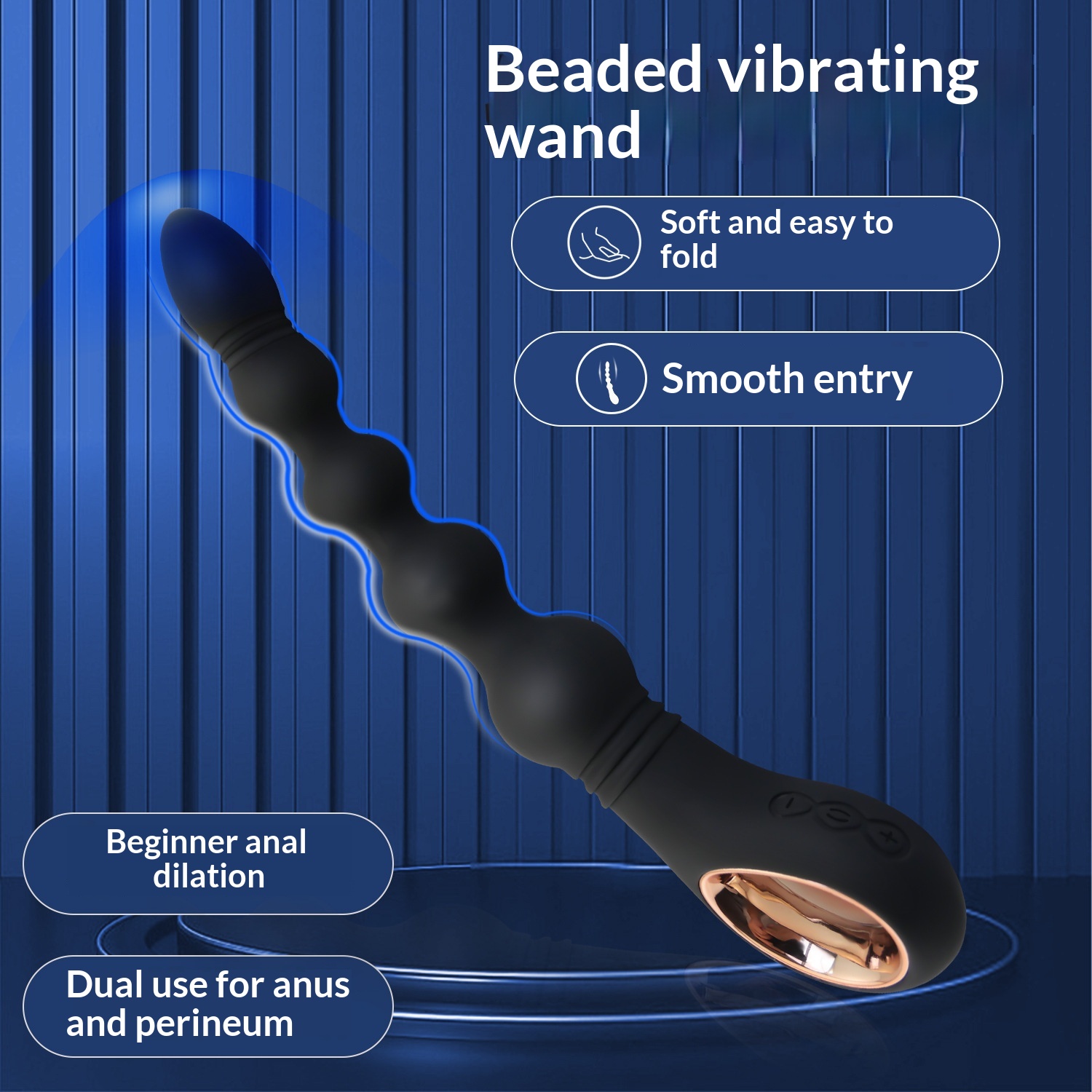 Prostate Massage Beads For Shared Use By Men And Women - Image 1