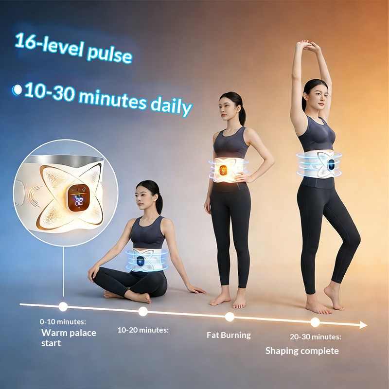 Micro-current Belt For Strengthening Abdomen And Warming Palace