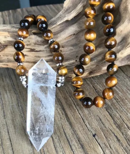 8mm Volcanic Lava Stone Fashion Necklace