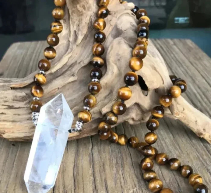 8mm Volcanic Lava Stone Fashion Necklace