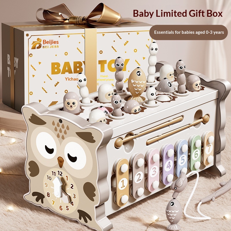 Infant And Toddler Hexahedral Educational Puzzle Toy