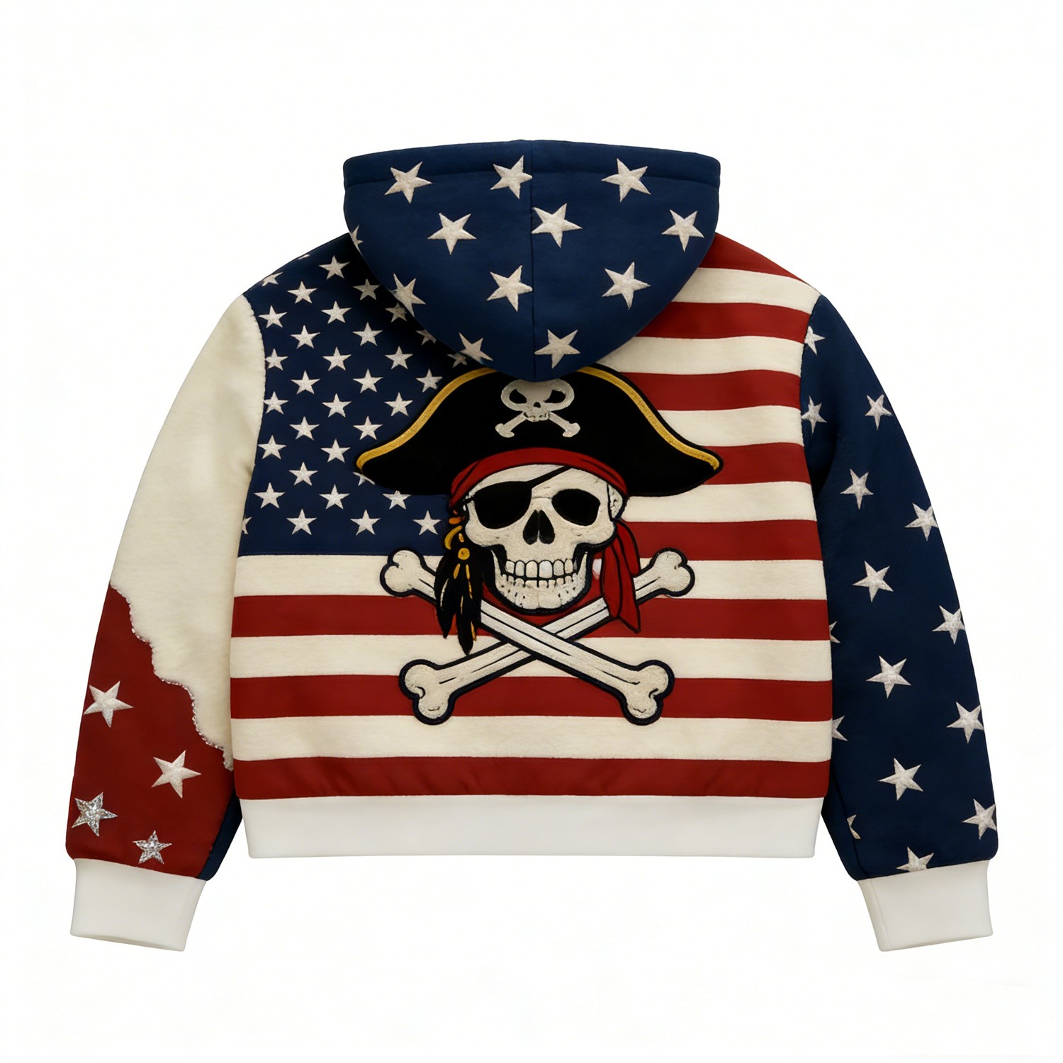 Fashion Casual Printed Polyester Sweater