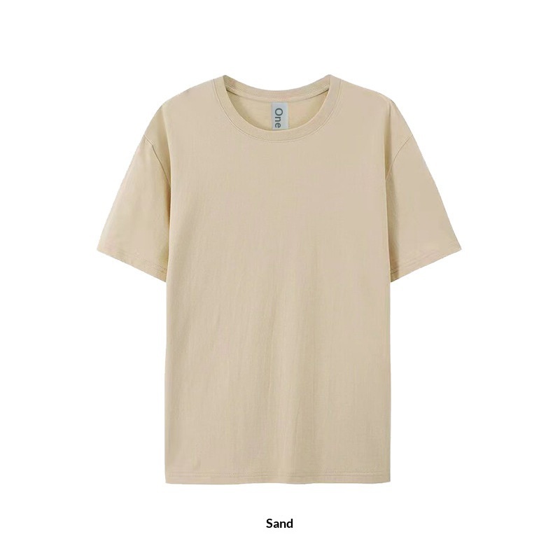 Summer European-size Drop-shoulder T-shirt
