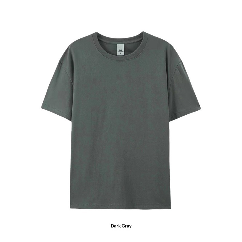 Summer European-size Drop-shoulder T-shirt