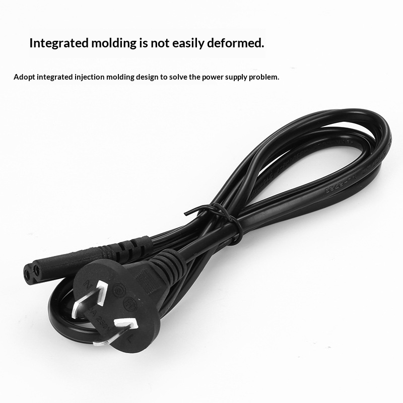 Cable de Poder Tipo 8 de Dos Patas Estándar Argentino, Dos Conductores - imagen 1