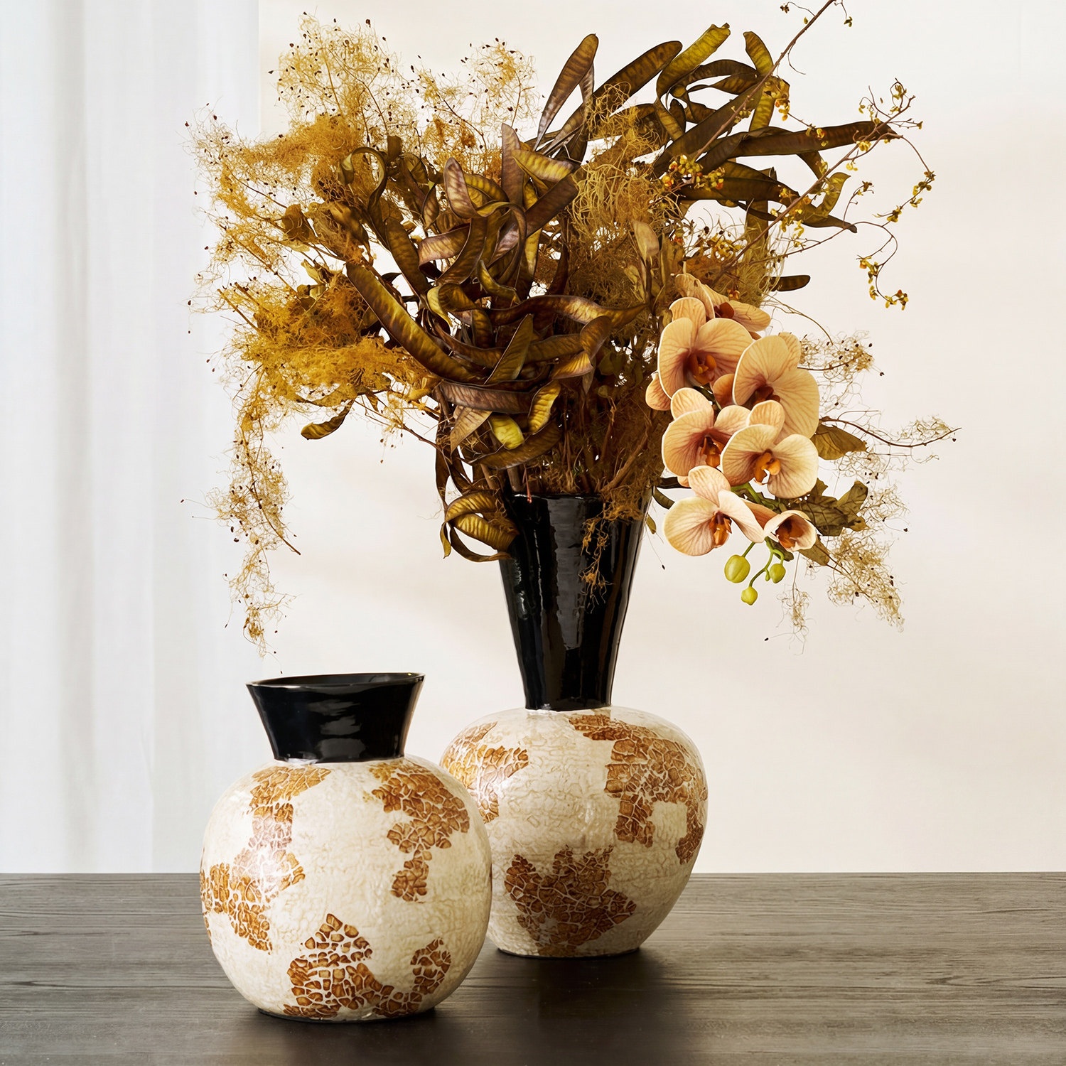 French Cream-Style B&B Hotel Entryway Creative Artistic Flower Vase