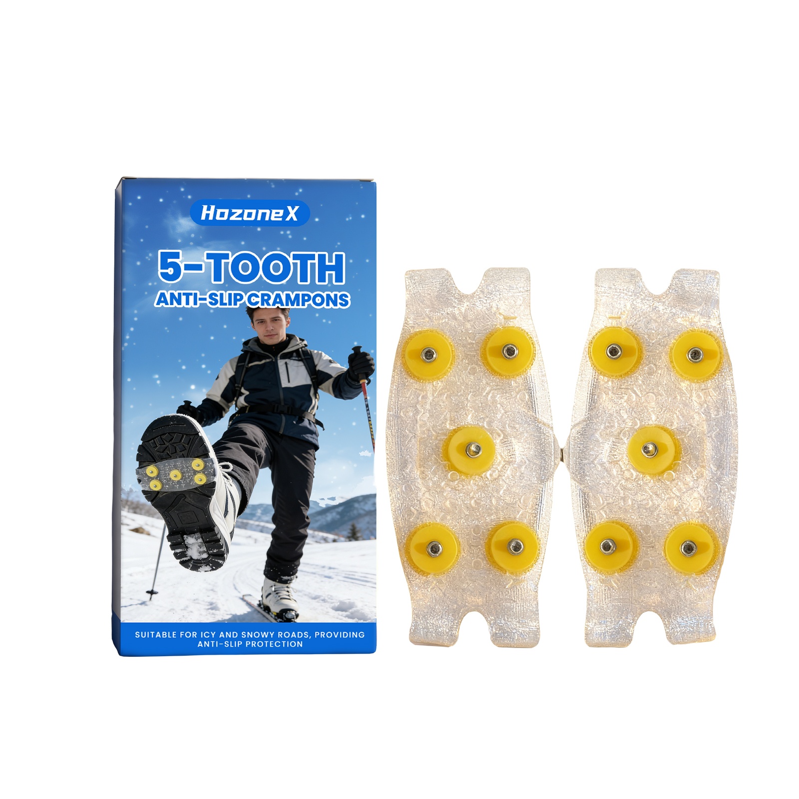 5-tooth Antiskid Crampons