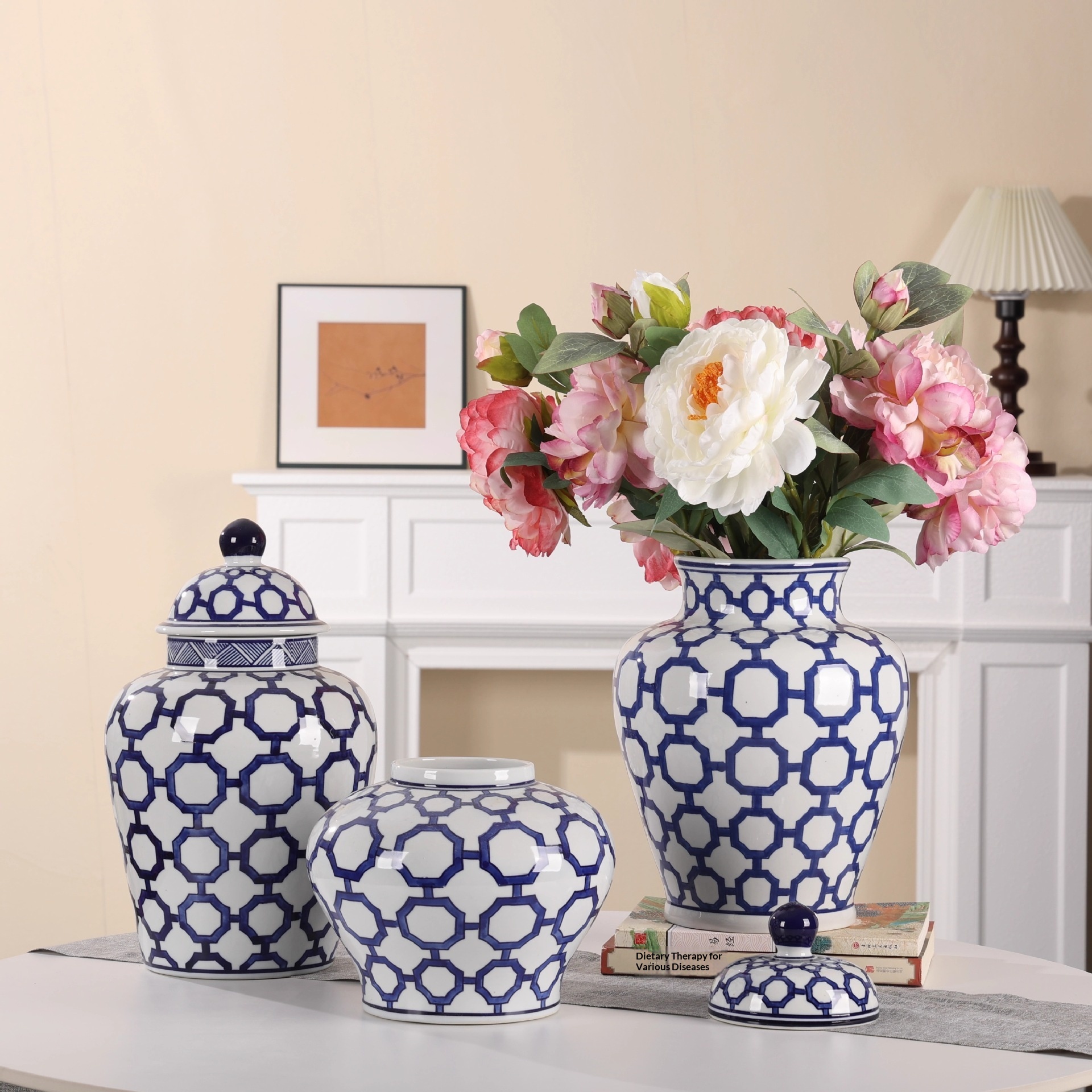 Florero Decorativo para Salones y Hoteles - Portaflores para la Sala - imagen 1