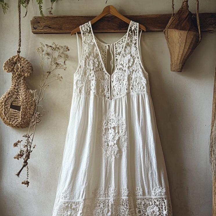 European And American Women's Sleeveless Long Dress