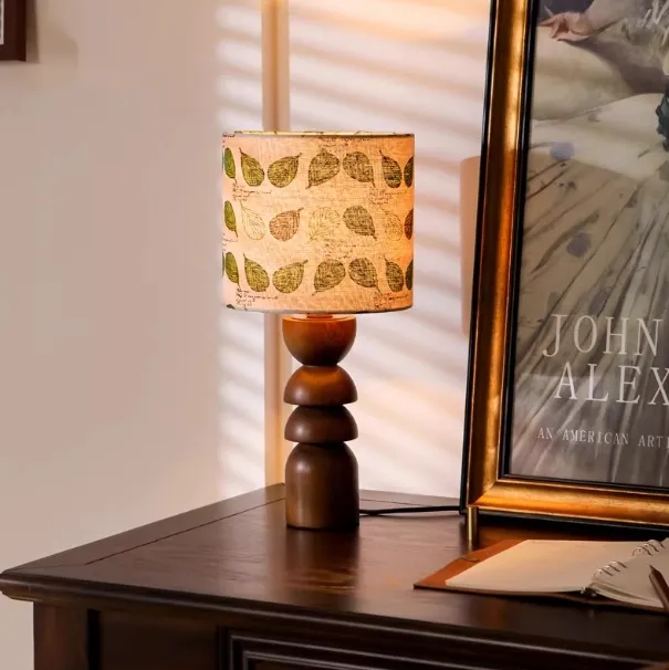 Mid-century Modern Vintage Bedroom Bedside Ambient Solid