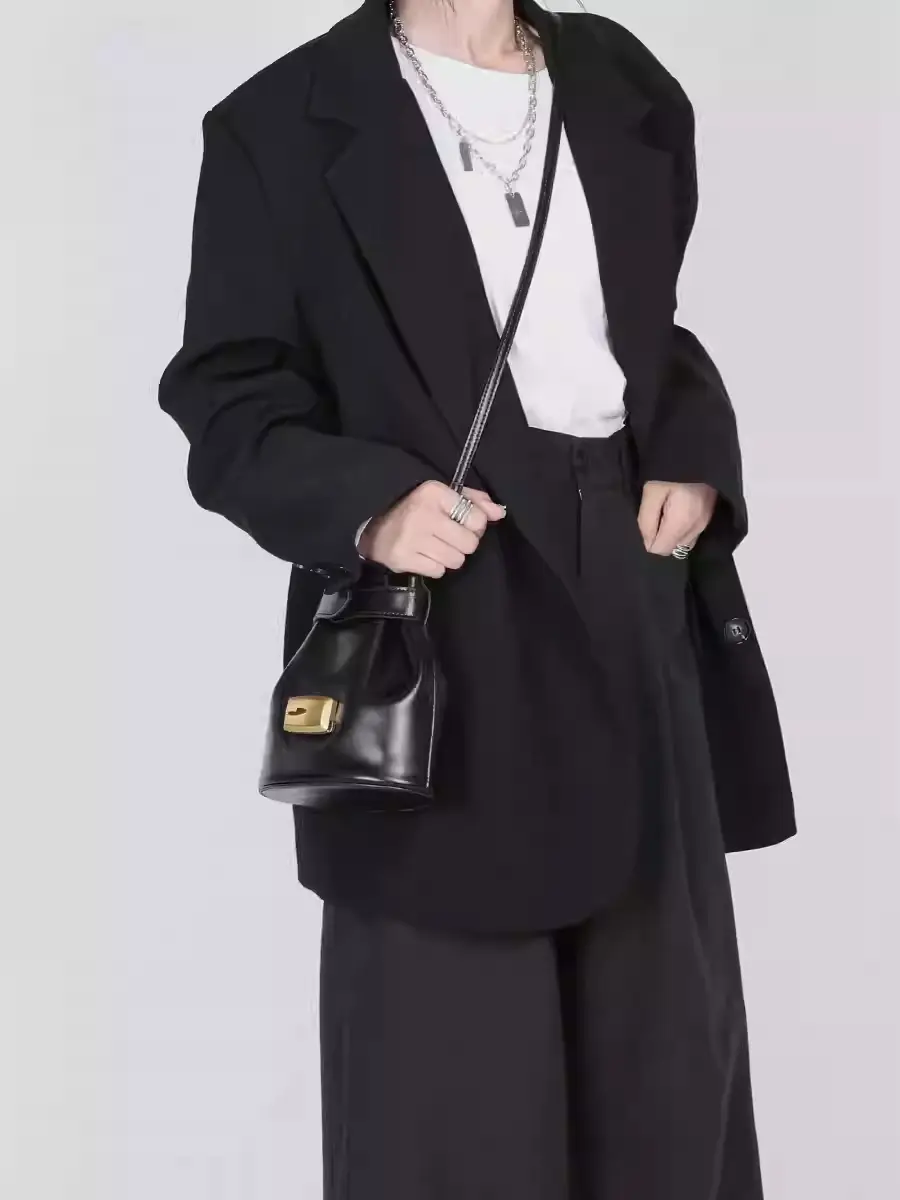 Muchuanka Original Design Fashionable One-Shoulder Bucket Bag