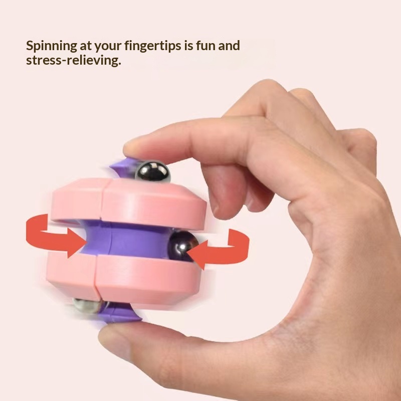 Childrens Educational Marble Spinning Top Stress-Relief Toy