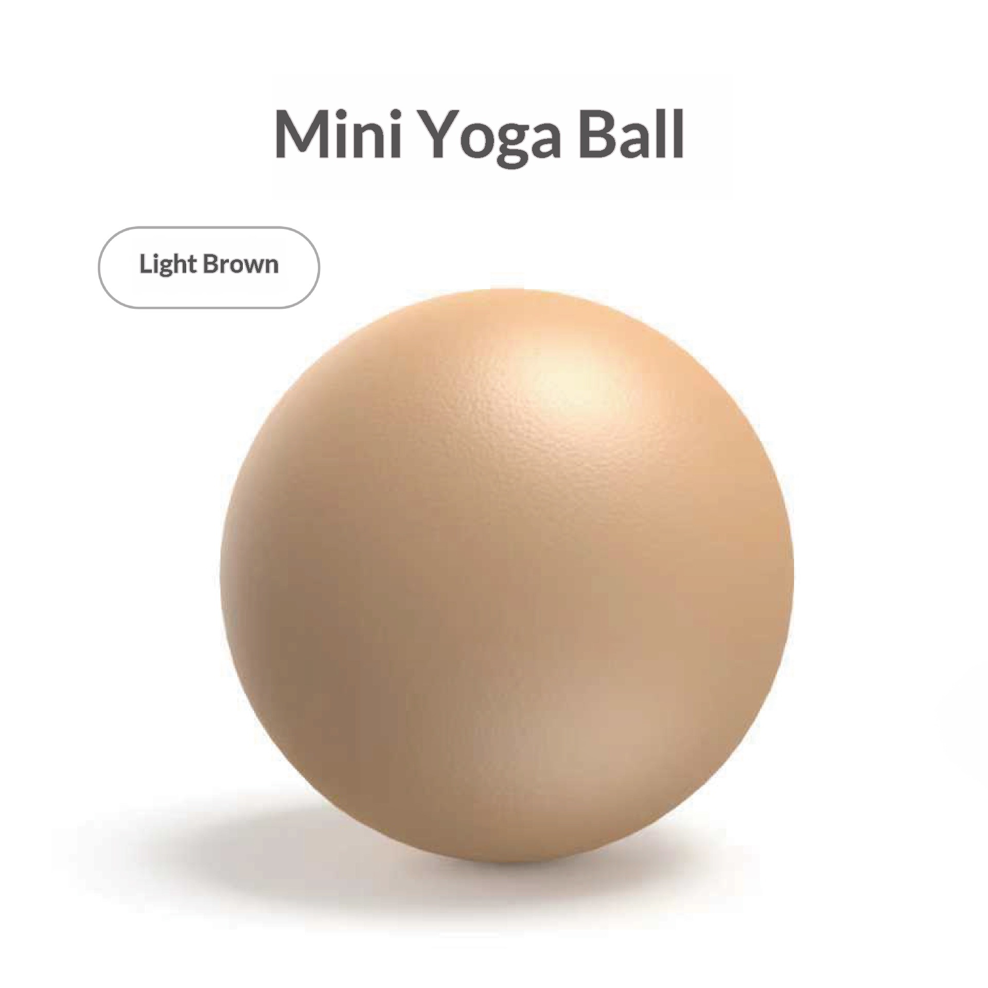 Pvc Explosion-proof Frosted 25cm Mini Gymnastics Balance Fitness Hip Ball - Image 4