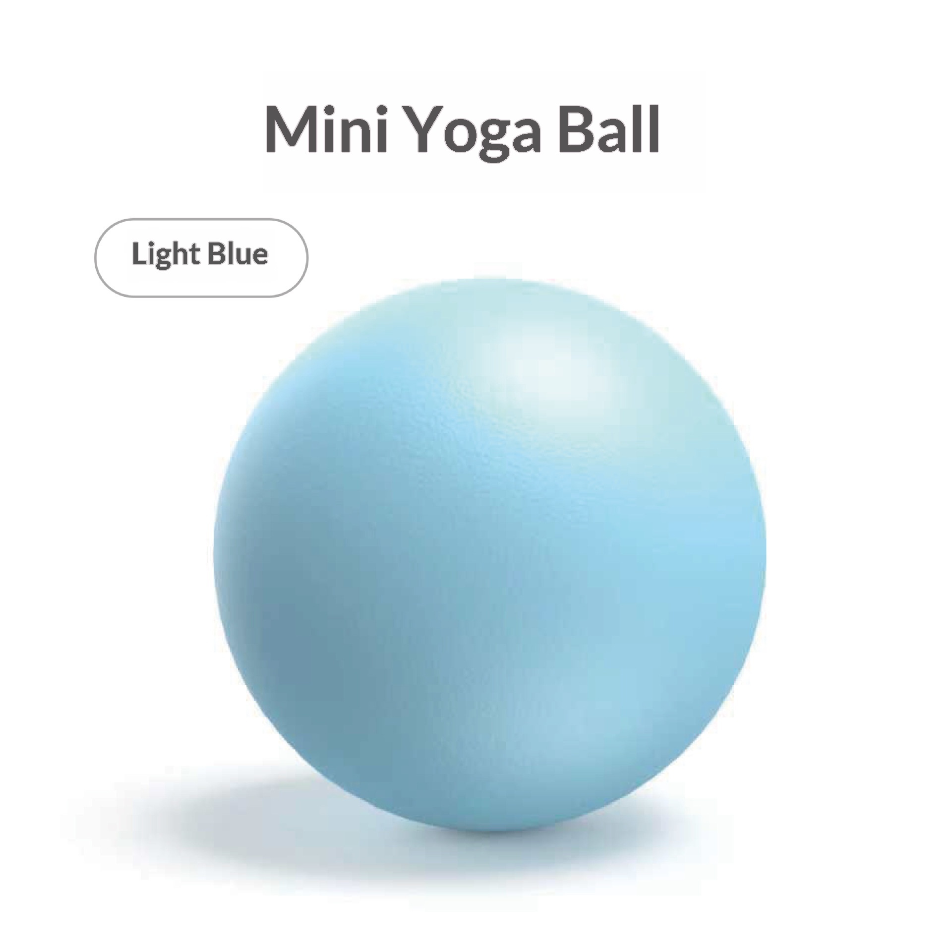 Pvc Explosion-proof Frosted 25cm Mini Gymnastics Balance Fitness Hip Ball - Image 10