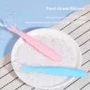 Baby Silicone Spoon With Soft Tip Soup For Training view 1
