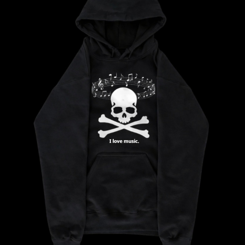 European Size Drop-shoulder Sleeve Casual Sports Hoodie Sweater