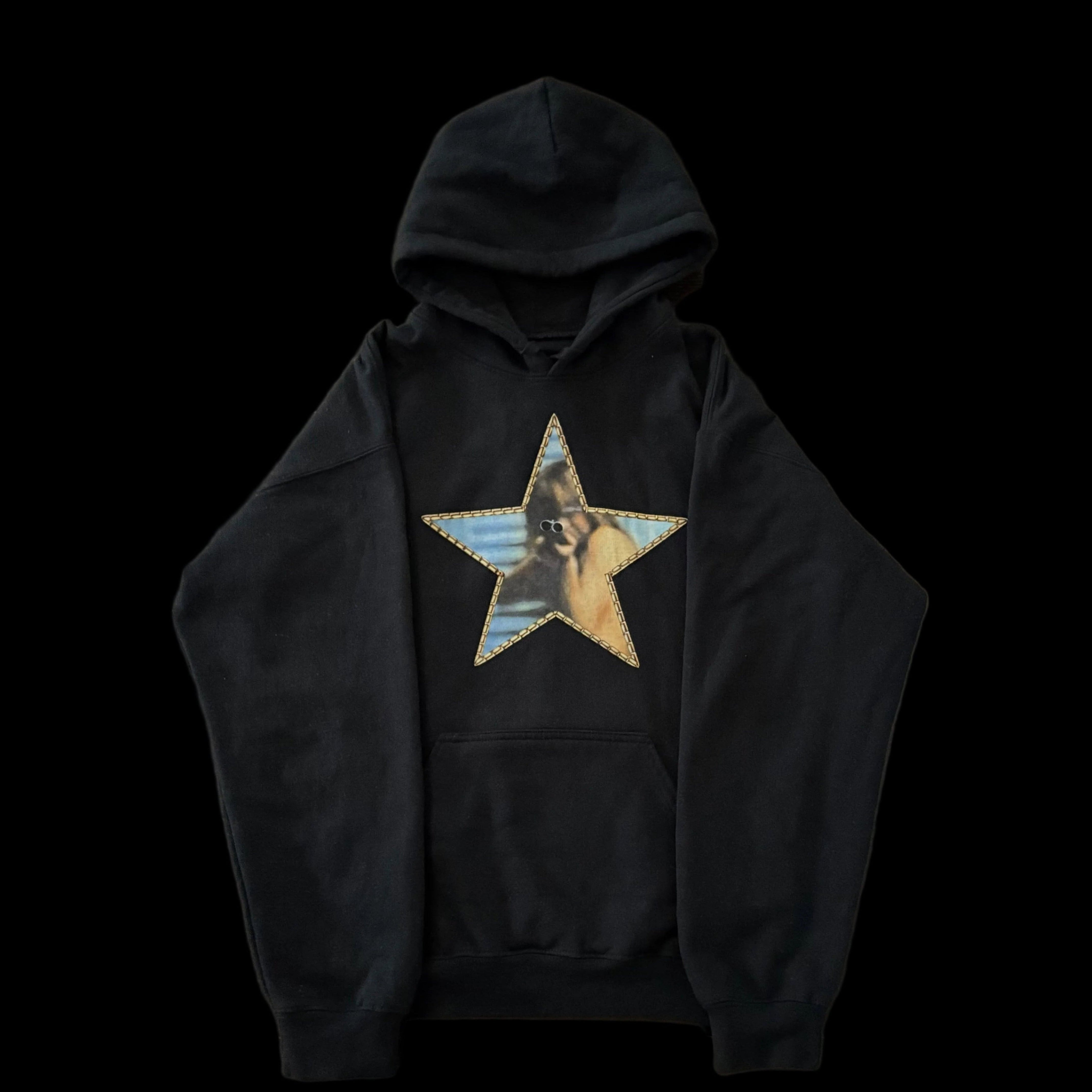 European Size Drop-shoulder Sleeve Casual Sports Hoodie Sweater