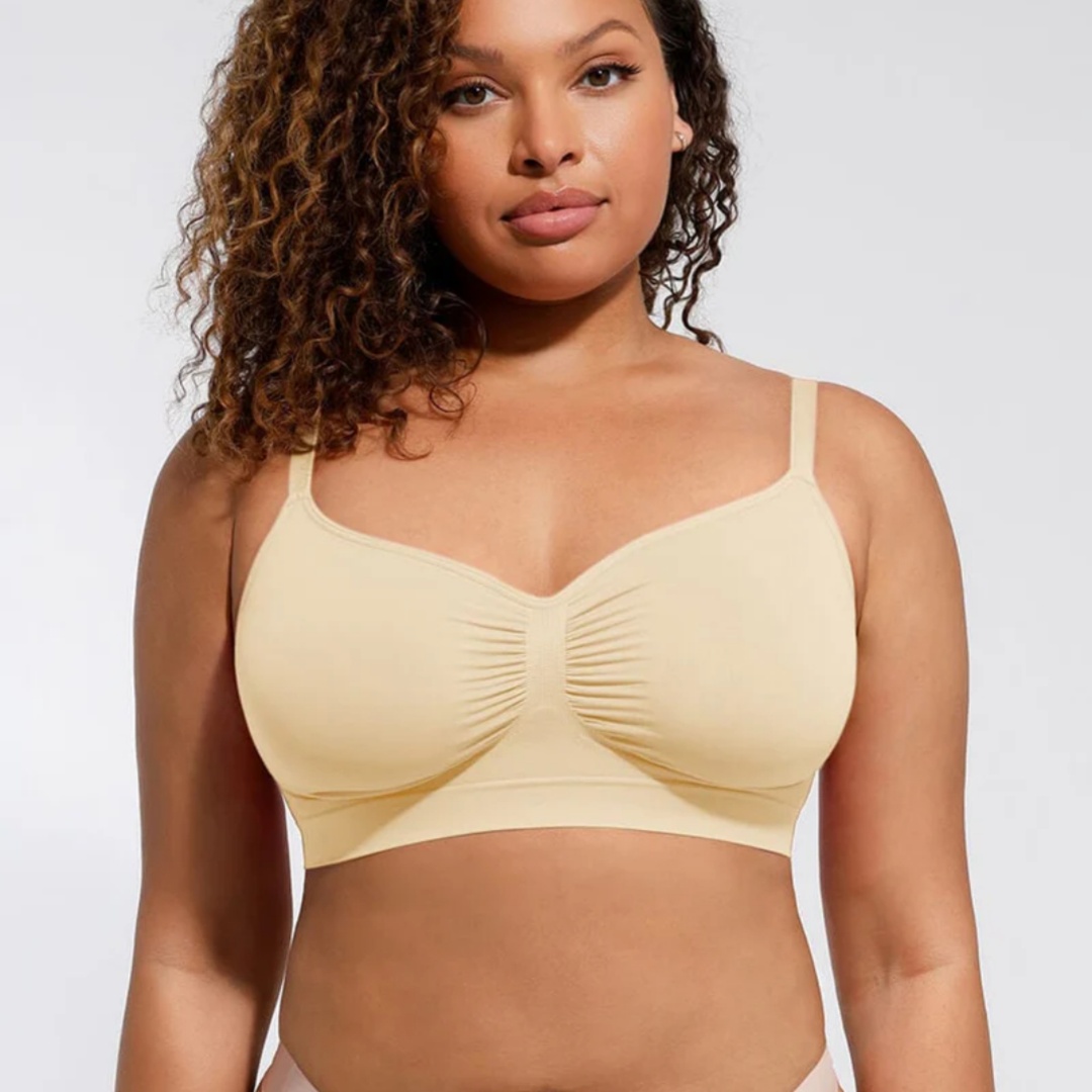 Comfort Wireless Bra With Adjustable Straps