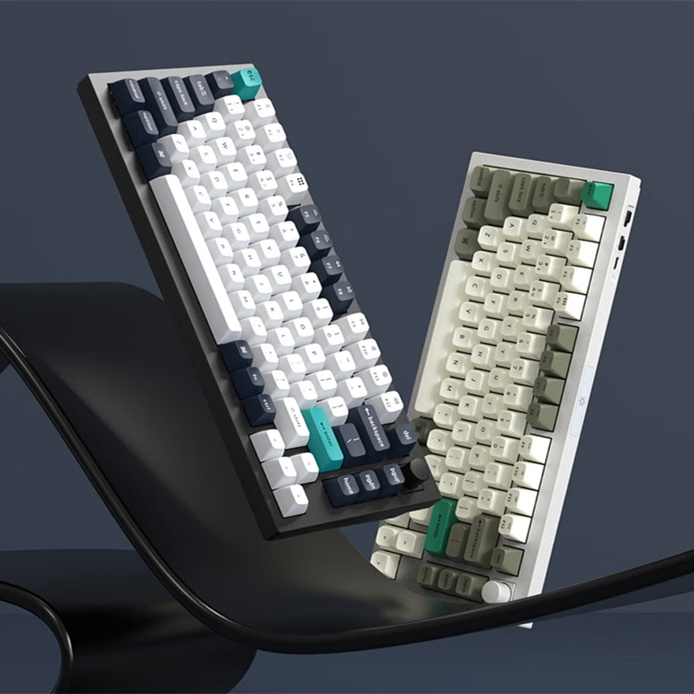 Wireless Tri-Mode Mechanical Custom Aluminum Monolithic Gaming And Office Keyboard
