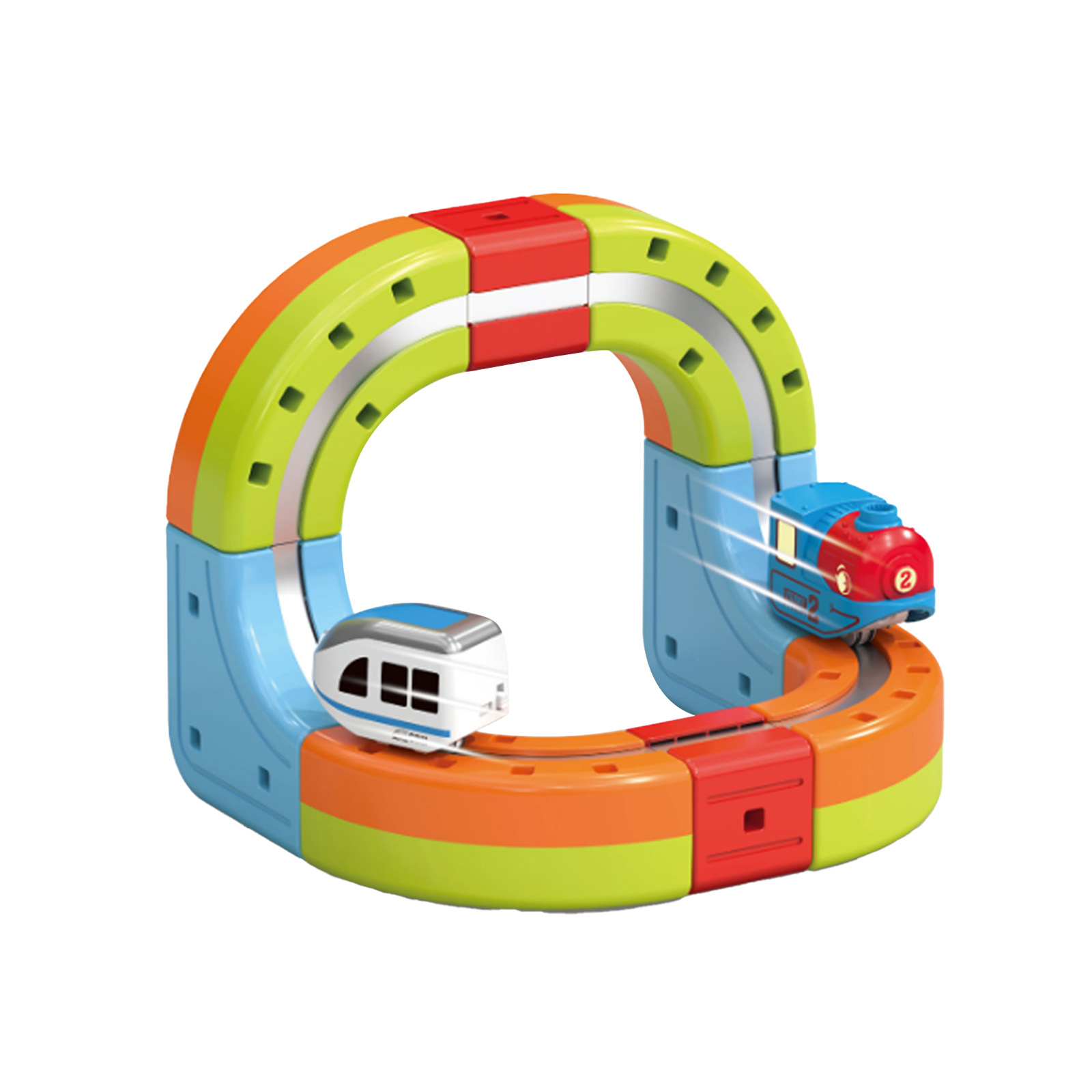 Set de voiture à lévitation magnétique — Piste jouet futuriste 1