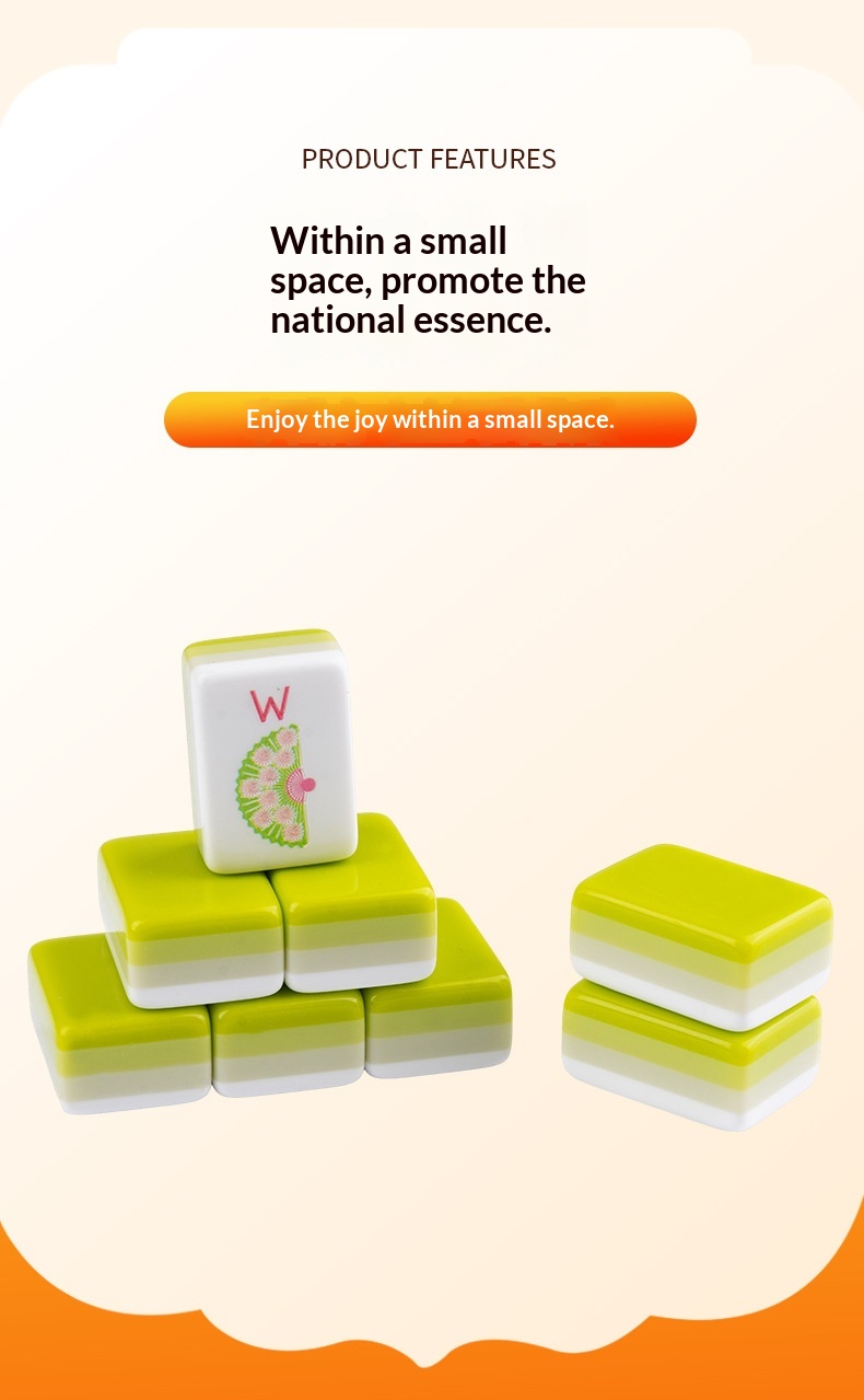 Green Wind tile and layered backs