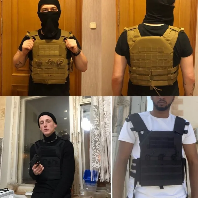 Multi-functional Anti-Stab Vest Camouflage Vests