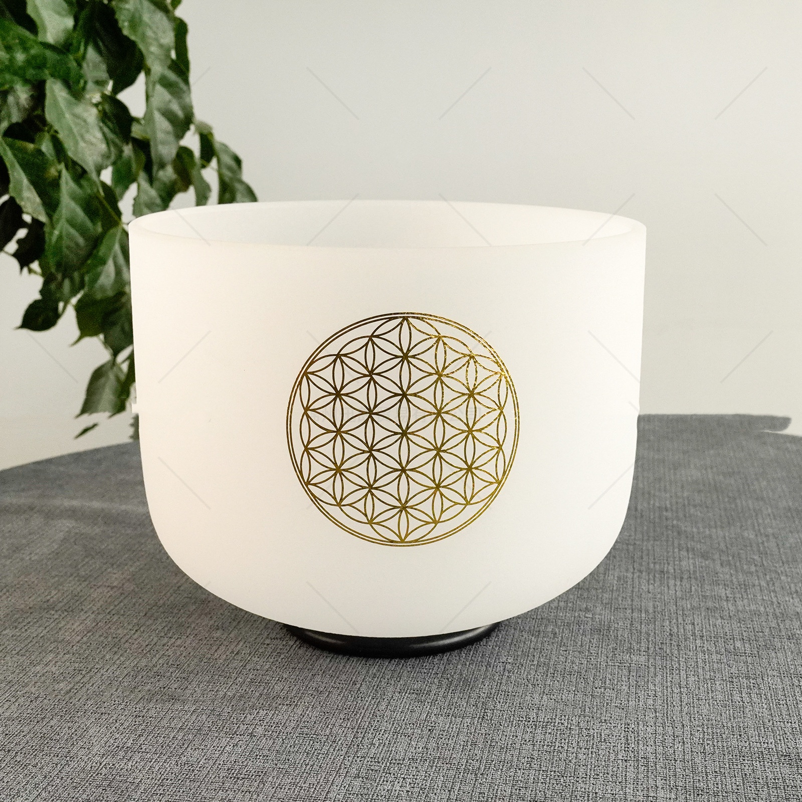 528Hz Love Frequency Crystal Singing Bowl – 8” C Major Healing Bowl