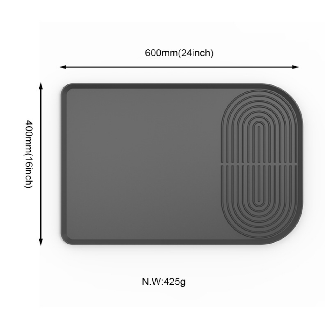 Tapis de Café en Silicone — Élégant et Pratique pour ton Bureau - image 5