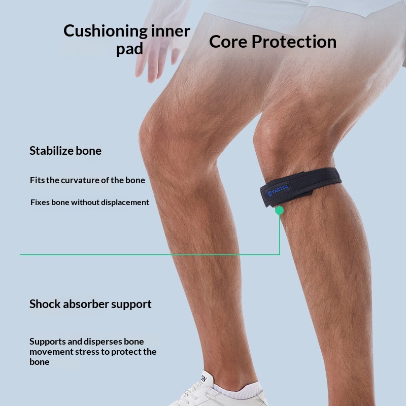 Linear Patellar Strap Sports Knee Brace For Men