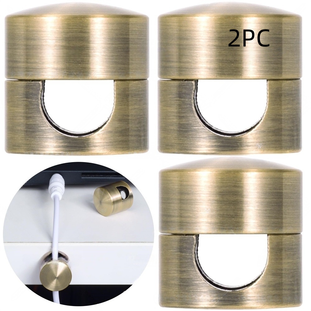 Metal Aluminum Wire Clamp Power Cord Holder Tool Accessory