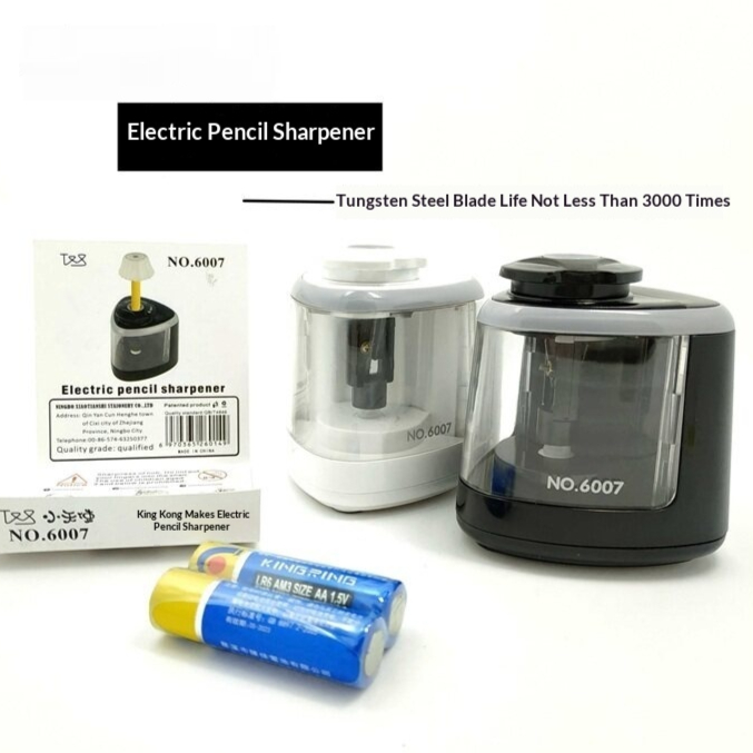 Premium Electric Pencil Sharpener For Children And Elementary Alloy Blade Portable Model